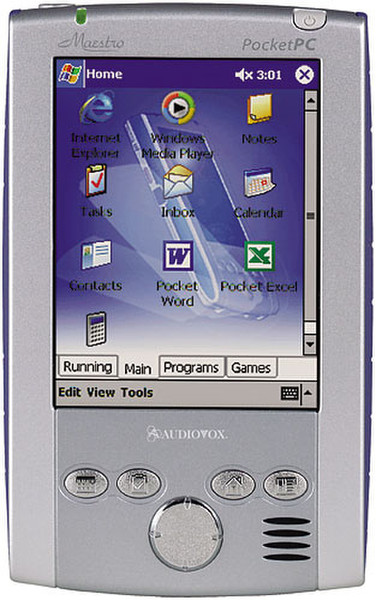 Audiovox Maestro 3.5Zoll 240 x 320Pixel Touchscreen 184g Handheld Mobile Computer