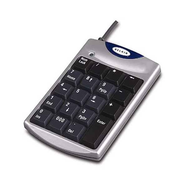 Belkin F8E466-MOB USB Числовой Черный клавиатура