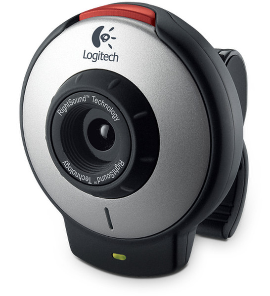 Logitech 960-000098 1.3MP 640 x 480Pixel USB 2.0 Schwarz, Silber Webcam