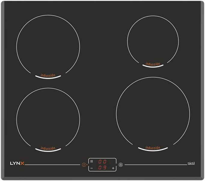 Lynx 4ET820LT built-in Induction hob Black hob