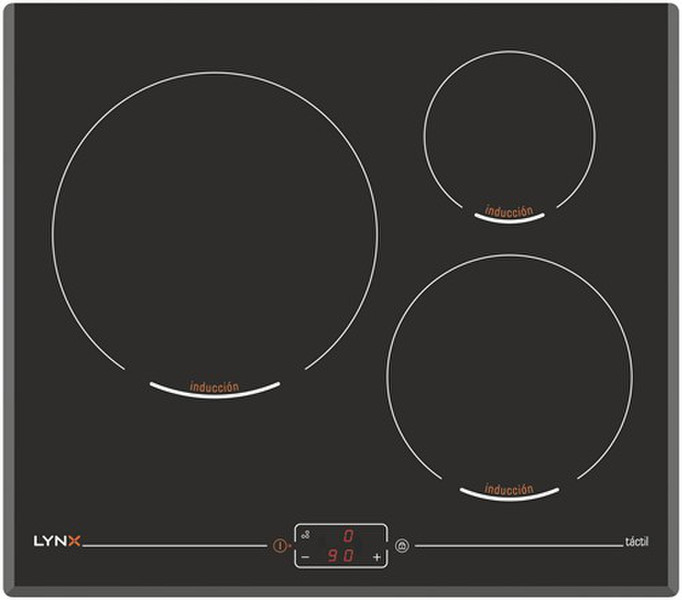 Lynx 4ET813LT Встроенный Induction hob Черный плита