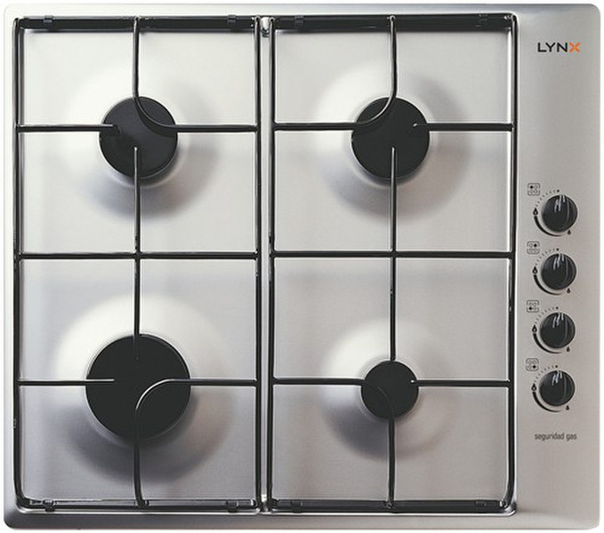 Lynx 4EMX330B built-in Gas hob Stainless steel hob