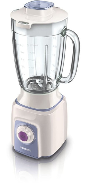 Philips Viva Collection HR2170/40 Tabletop blender 2L 600W White blender