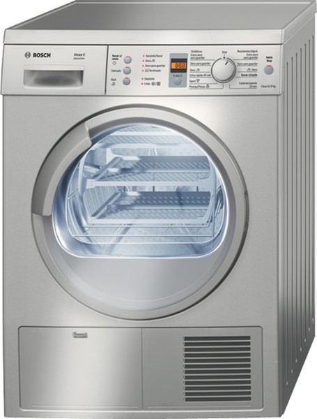 Bosch WTE8631XEE freestanding Front-load 8kg Stainless steel tumble dryer