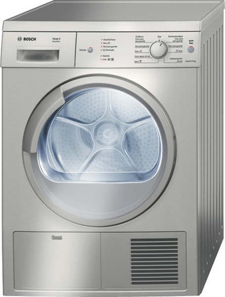 Bosch WTE8611XEE freestanding Front-load 8kg Stainless steel tumble dryer