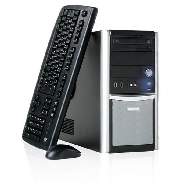 Extra Computer Exone Business 1410 2.66GHz i5-750 Mini Tower Schwarz, Grau PC