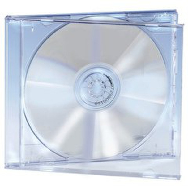 Ednet 5 CD Jewelcases Double Crystal 2discs Transparent