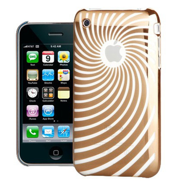 Invisible Shield iPhone 3G/3GS nap Cover Twister Gold