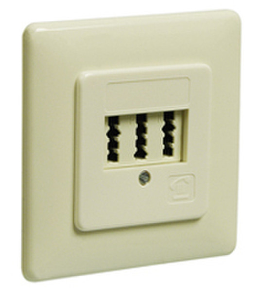Wentronic 34143 White outlet box