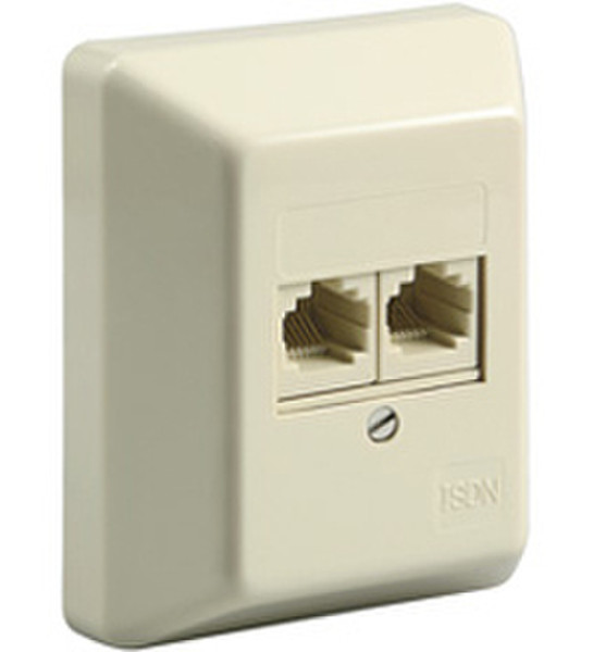 Wentronic 34140 White outlet box