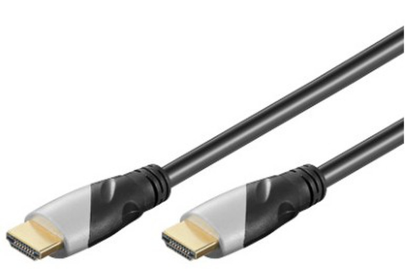 Wentronic MMK 629-100 G 1м HDMI HDMI Черный HDMI кабель