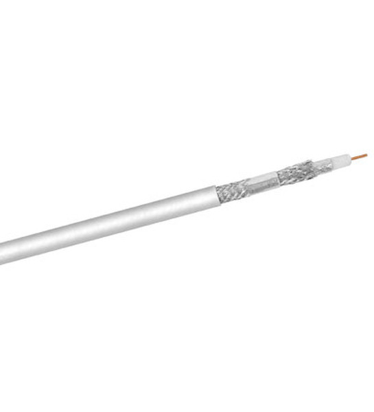 Wentronic 27518 100m White coaxial cable