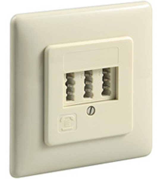 Wentronic 34145 White outlet box
