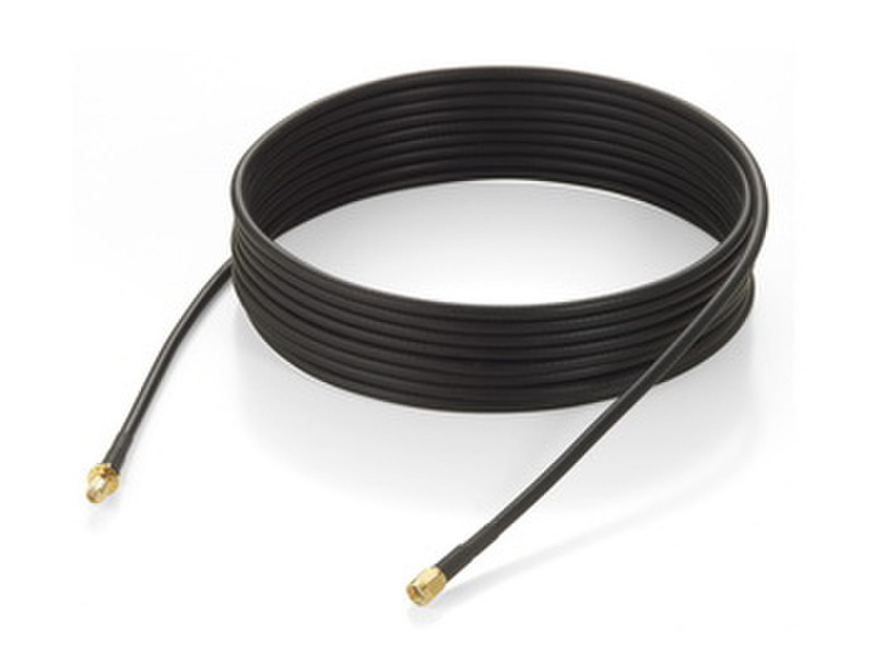 LevelOne ANC-1470 10m RPSMA Plug RPSMA Jack Black coaxial cable