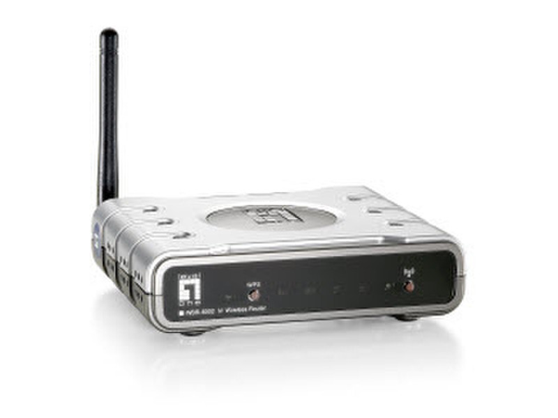 LevelOne WBR-6002 Fast Ethernet Cеребряный wireless router