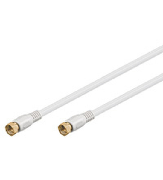 Wentronic BKF 250-G 2.5m White coaxial cable