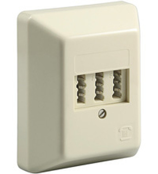 Wentronic 60265 White outlet box