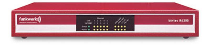 Funkwerk R4300 Подключение Ethernet Красный, Белый проводной маршрутизатор