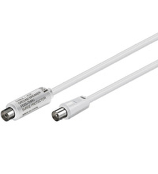 Wentronic 67230 3m White coaxial cable