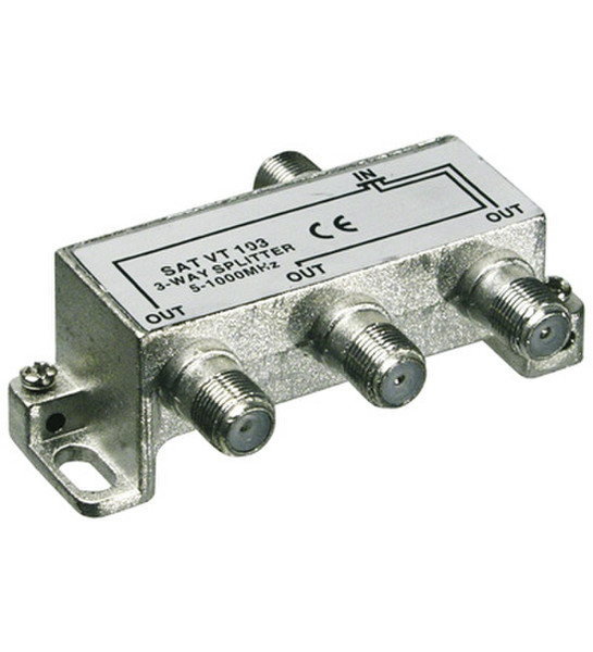 Wentronic 67020 Cеребряный кабельный разъем/переходник