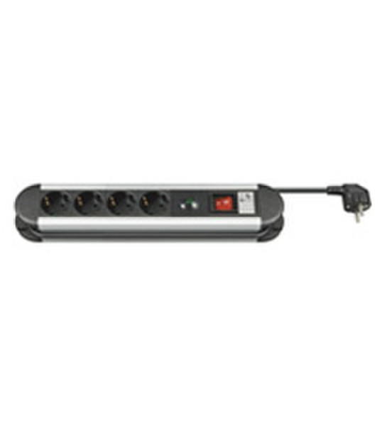 Wentronic NK Protector 7-4 4AC outlet(s) 1.4m Black surge protector
