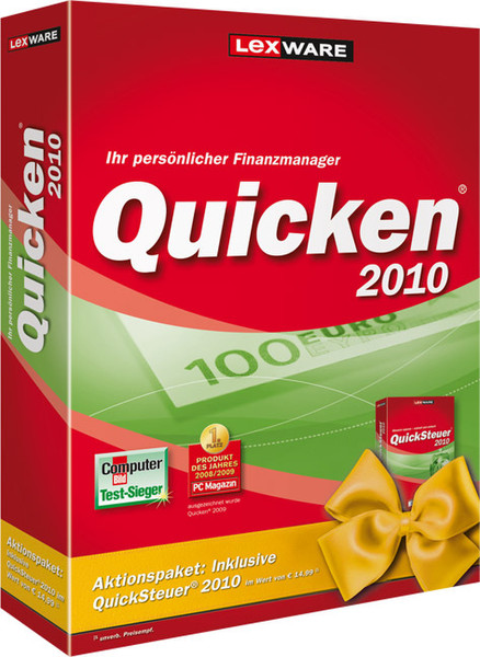 Lexware Quicken 2010 (18.0), Win, CD