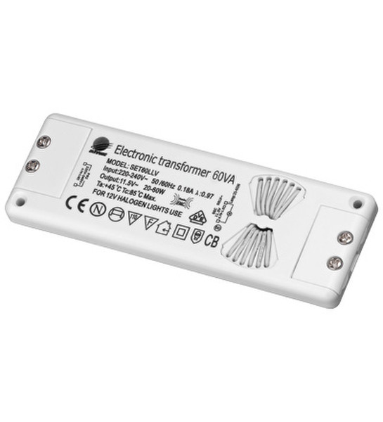 Wentronic SET 60 LLV indoor 60W White power adapter/inverter