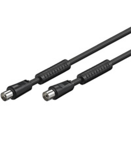 Wentronic 7.5m AKM 750 B 7.5m Black coaxial cable