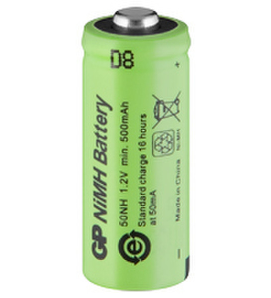 Wentronic Accu Ni-MH Nickel-Metallhydrid (NiMH) 500mAh 1.2V Wiederaufladbare Batterie