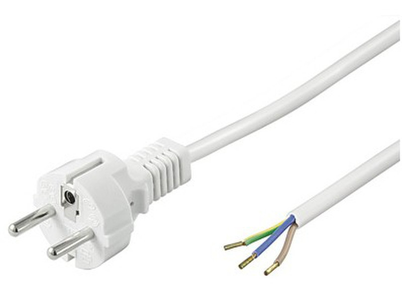 Wentronic NK 116 W-150 1.5m White power cable