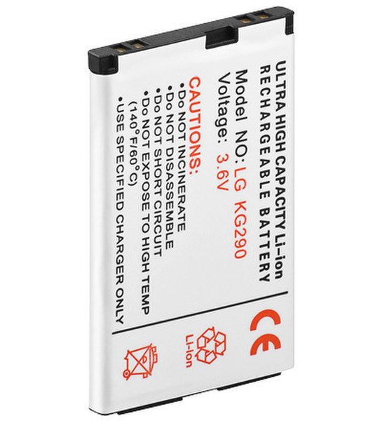 Wentronic 42355 Lithium-Ion (Li-Ion) 600mAh 3.6V Wiederaufladbare Batterie