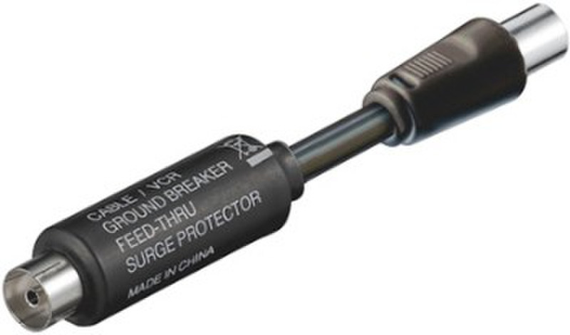 Wentronic 67223 IEC M IEC FM Schwarz Kabelschnittstellen-/adapter