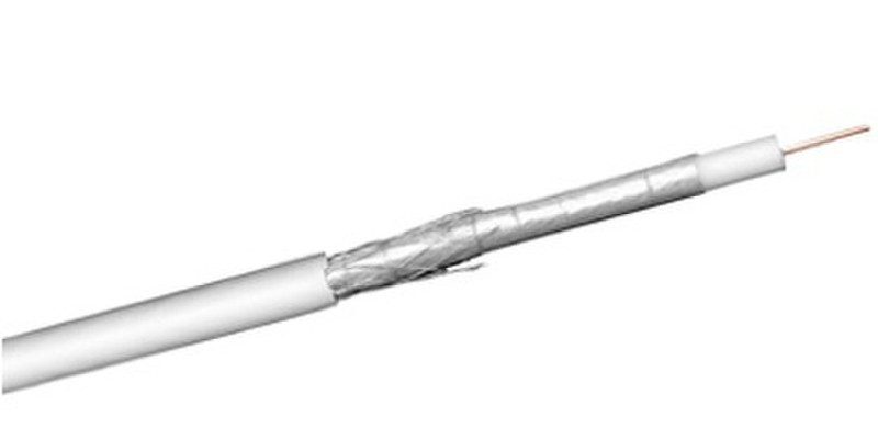 Wentronic 67096 100m White coaxial cable