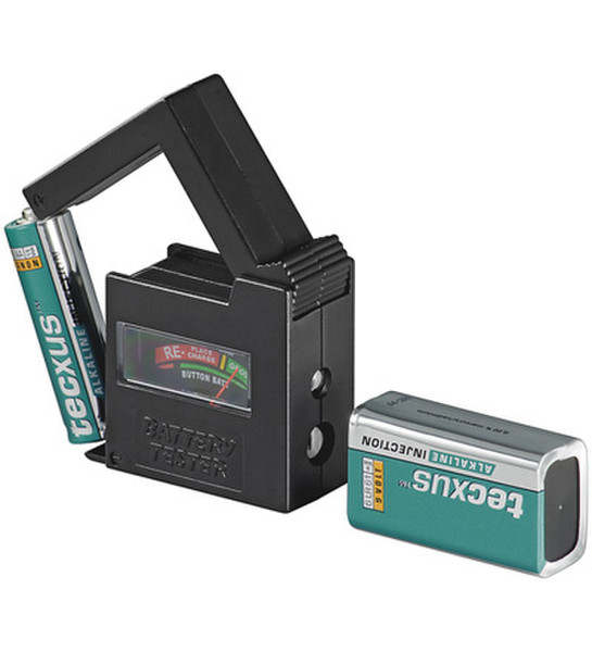 Wentronic 54020 Schwarz Batterietester