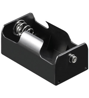 Wentronic BH D 1xD Passive holder Black