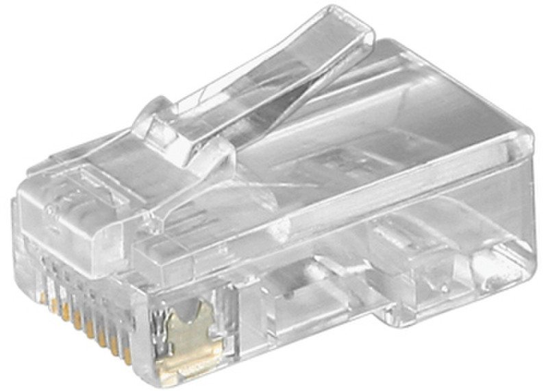 Wentronic 50252 RJ45 Прозрачный коннектор