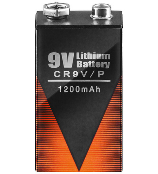 Wentronic 42082 1200mAh 9V rechargeable battery