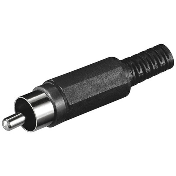 Wentronic RCA plug RCA Черный коннектор