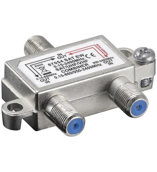 Wentronic SAT EW Cable combiner Stainless steel