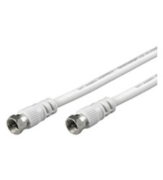 Wentronic BKF 050 0.5m White coaxial cable