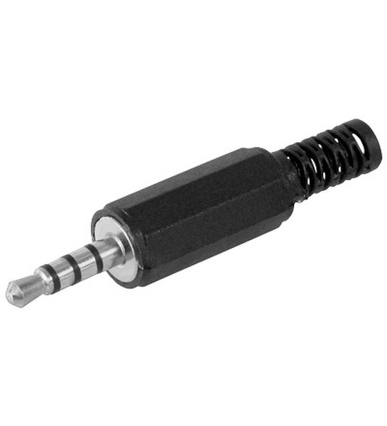 Wentronic 3.5mm plug 3.5mm Черный коннектор