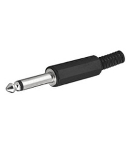 Wentronic SM 63 K 6.35 mm Черный, Cеребряный коннектор