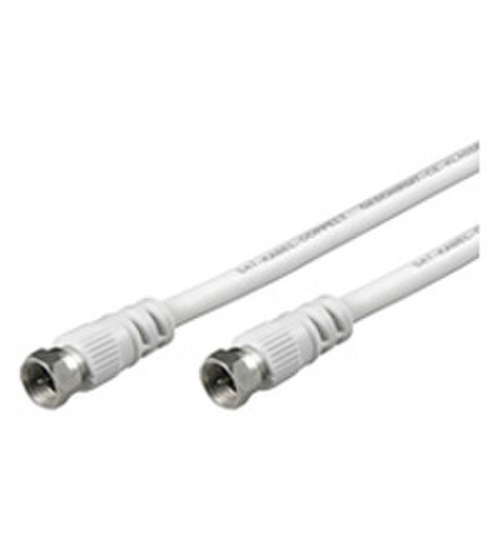 Wentronic BKF 030 0.3м Белый коаксиальный кабель