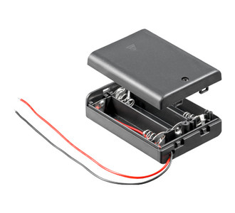 Wentronic BH AA 3xAKG Passive holder Black