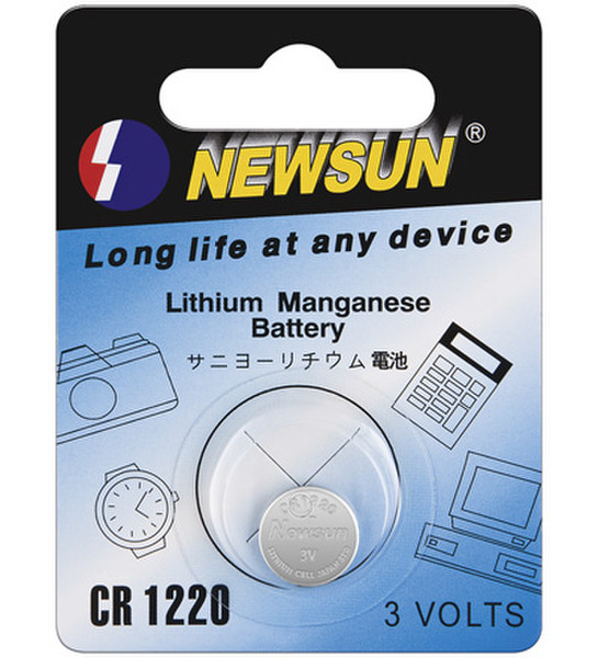 Wentronic CR 1220 Lithium 3V non-rechargeable battery