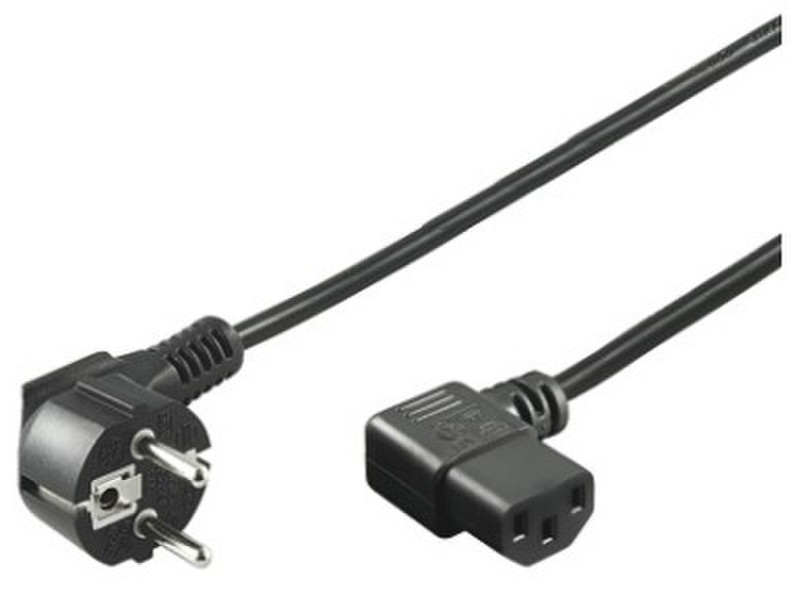 Wentronic NK 102 S-500 5m Black power cable