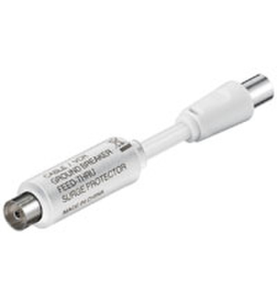 Wentronic 67228 0.1m FM M White coaxial cable