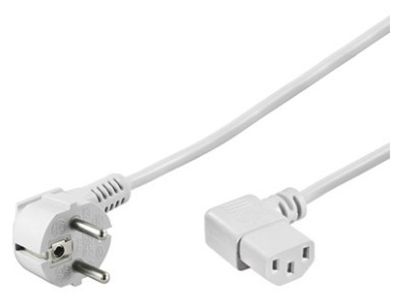 Wentronic NK 102 W-500 5m White power cable