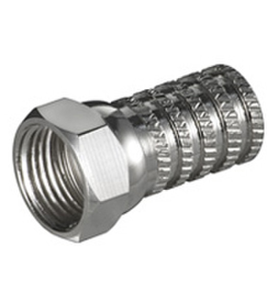 Wentronic WEF 6 C 20mm Cu BIG NUT Cеребряный коннектор