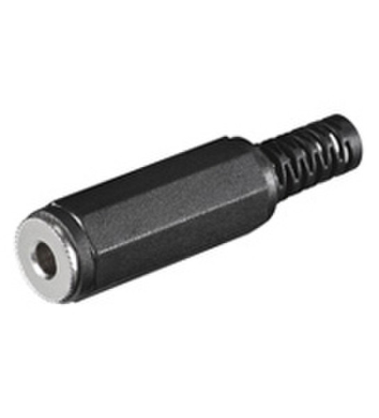 Wentronic KM 35 K 3.5 mm Black wire connector